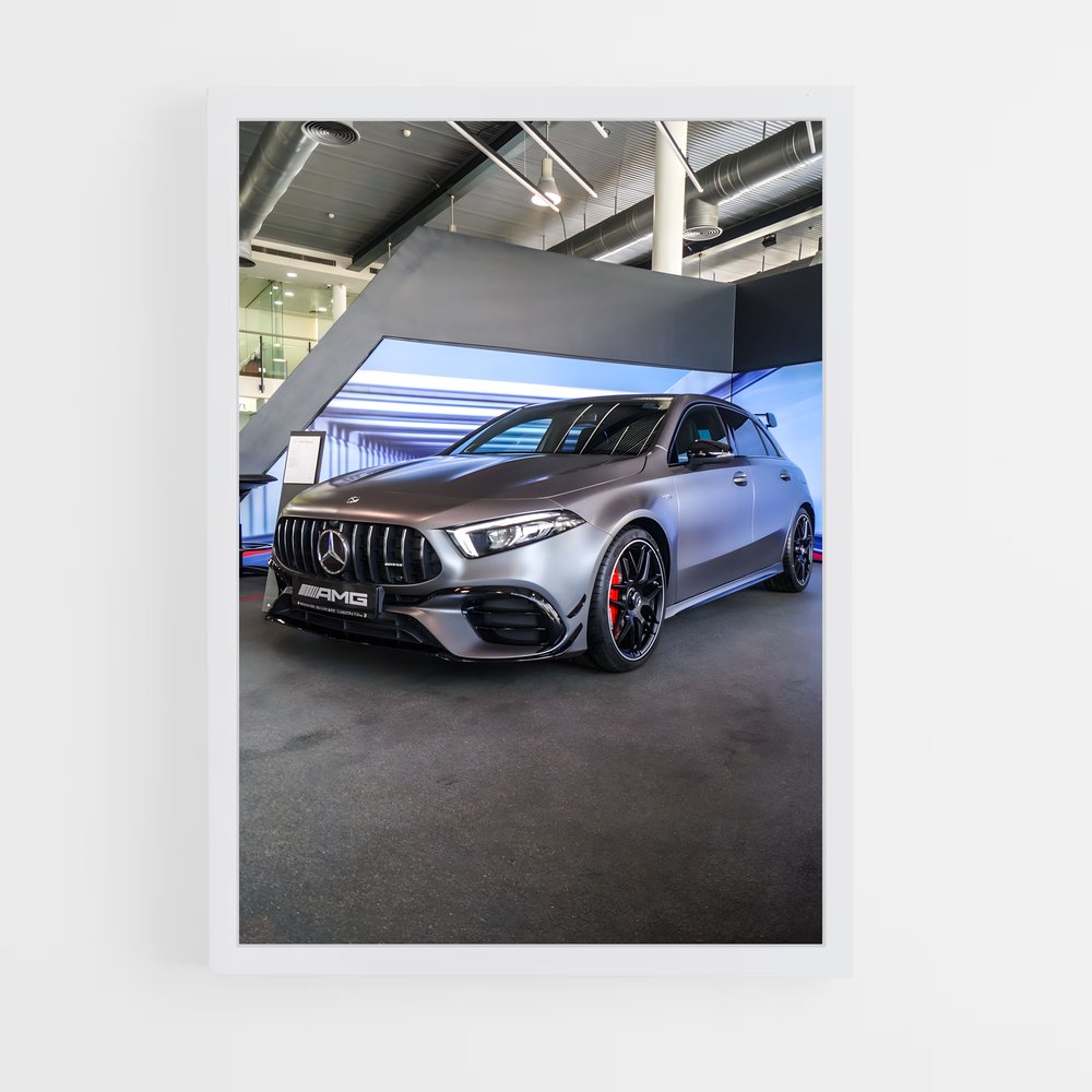 Poster Classe Électrique – affiche Mercedes (vue 3)